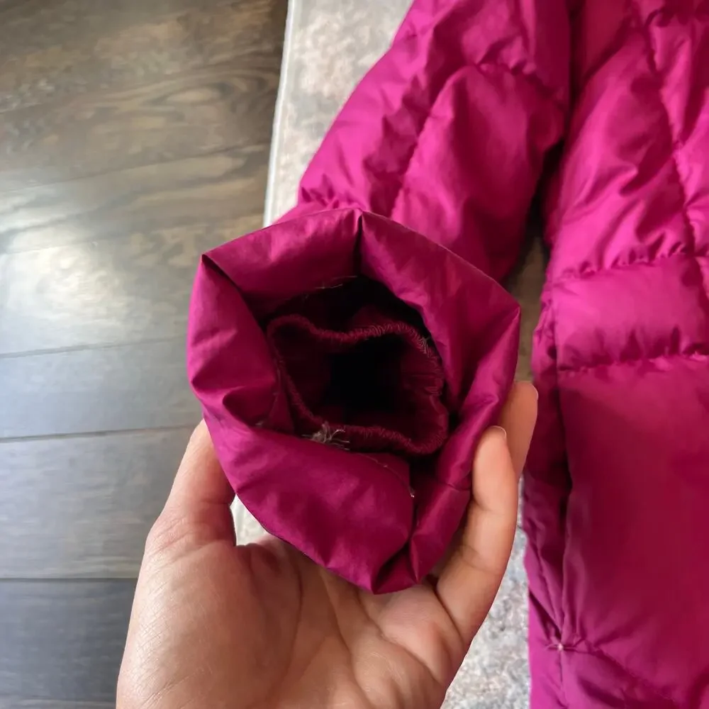 Patagonia Girls Down Winter Coat Long Parka M 10